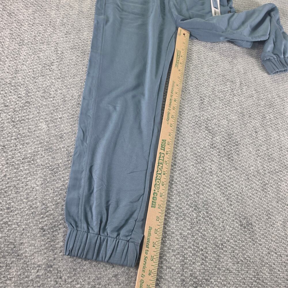 Soft Surroundings Relaxed Ankle Jogger Pants Blue Womens Small Pull On Live Soft - Picture 11 of 12